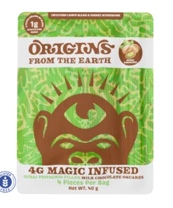 Origins Mushroom Chocolate - Dubai Pistachio 4g